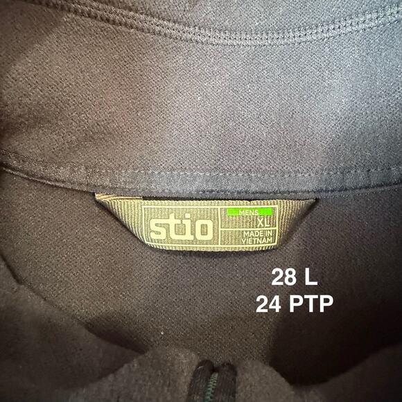 Stio Gannett Peak Half Zip Fleece Pullover Women's XL Blue Lightweight Outerwear - Picture 8 of 10